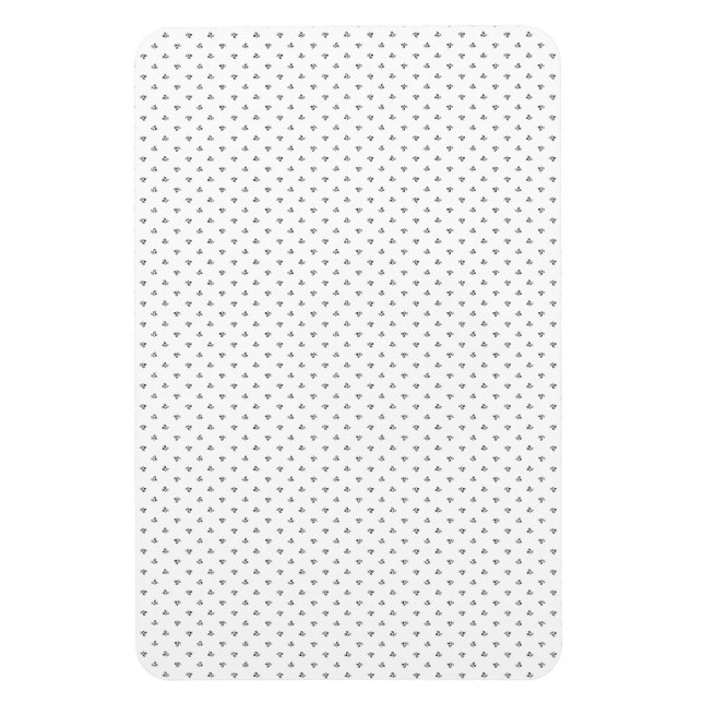 Elegant Floral Magnet | Minimalist Home Décor (Vertical)