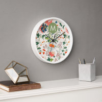 Elegant Floral Monogram