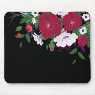 Elegant floral Mousepad