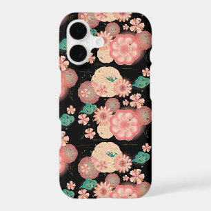 Elegant Floral Ornament Spring Peach Garden Boho