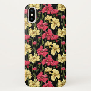 Elegant floral pattern 2 iPhone x case