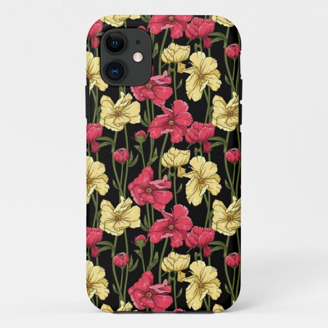 Elegant floral pattern 2 Case-Mate iPhone case (Back)