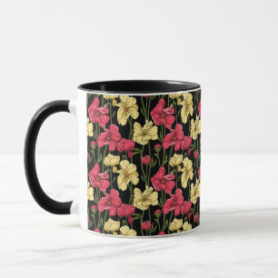 Elegant floral pattern 2 mug