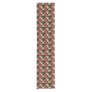 Elegant floral pattern 2 short table runner