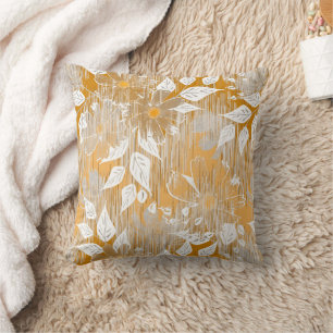 Elegant floral pattern.  cushion