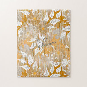 Elegant floral pattern. jigsaw puzzle