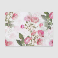 Elegant Floral Pattern of Pink Flowers