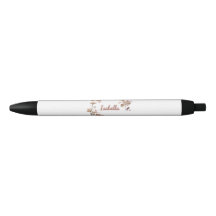 Elegant Floral Personalised Pen