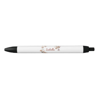 Elegant Floral Personalised Pen