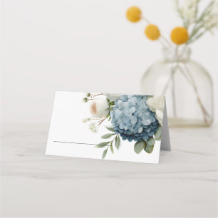 Elegant Floral Personalised Wedding Place Card