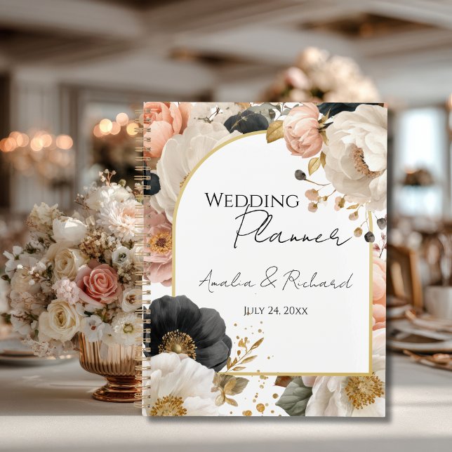 Elegant Floral Personalized Wedding Planner (Creator Uploaded)