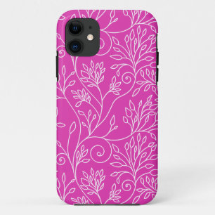 Elegant floral pink iPhone 5 Case