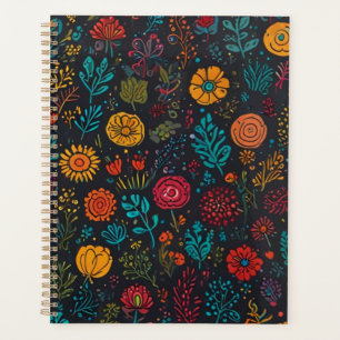 Elegant Floral Planner