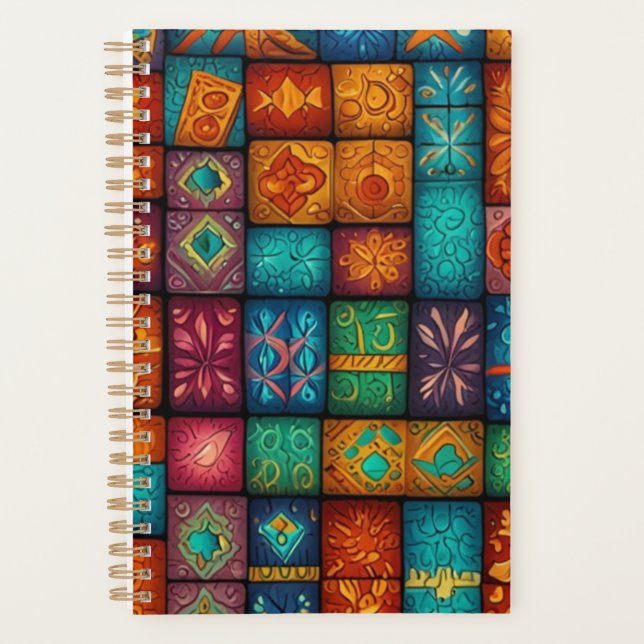 Elegant Floral  Planner (Front)