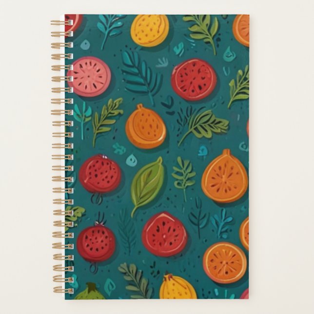 Elegant Floral  Planner (Front)