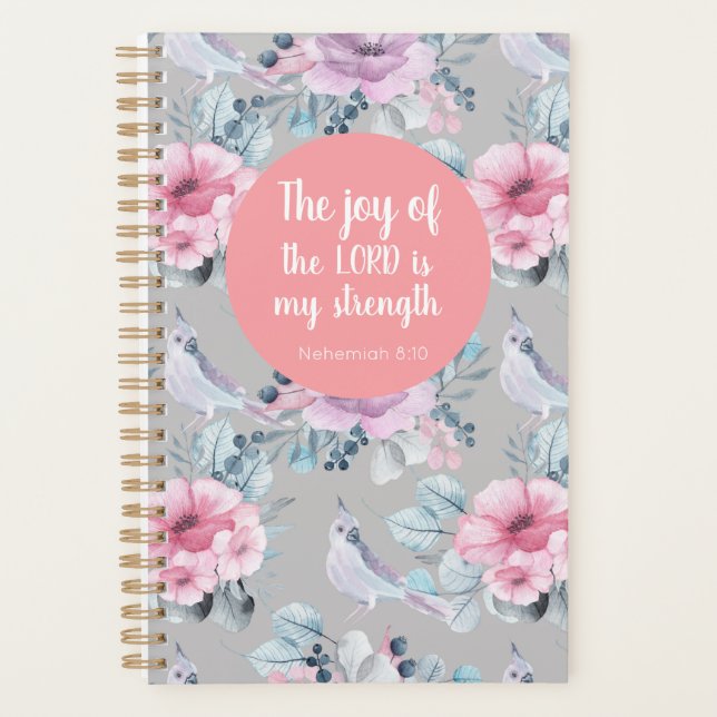 Elegant floral planner (Front)