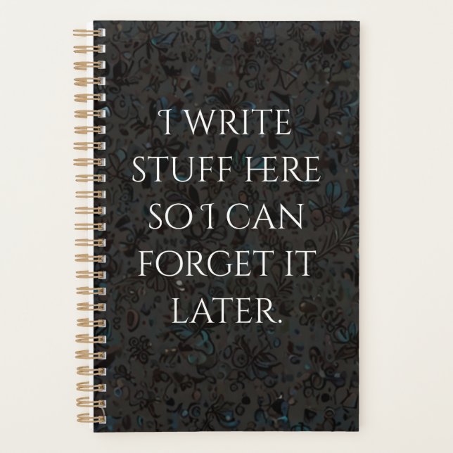 Elegant Floral  Planner (Front)