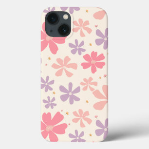 Elegant Floral Print Botanical Art for Nature Love iPhone 13 Case