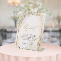 Elegant Floral Ring Hunt Bridal Shower Game