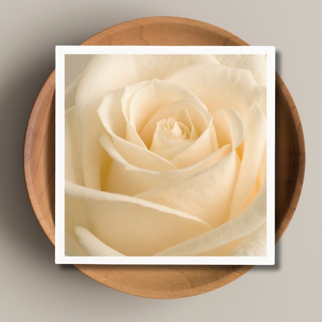Elegant Floral Rose Garden Napkin (Rose Floral Napkin)