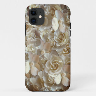 Elegant Floral Rose Petal Pattern iPhone 11 Case