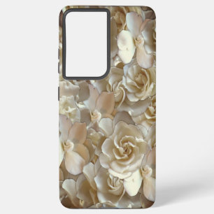 Elegant Floral Rose Petal Pattern  Samsung Galaxy Case