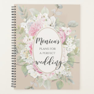 Elegant Floral Roses & Peonies Wedding Planner