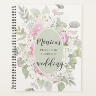 Elegant Floral Roses & Peonies Wedding Planner