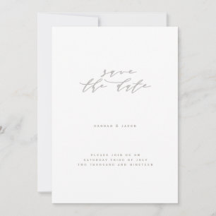Elegant floral save the date