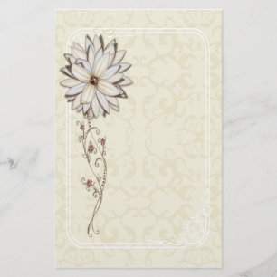 Elegant Floral Stationery