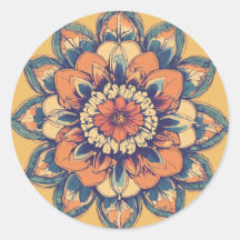 Elegant Floral Stickers