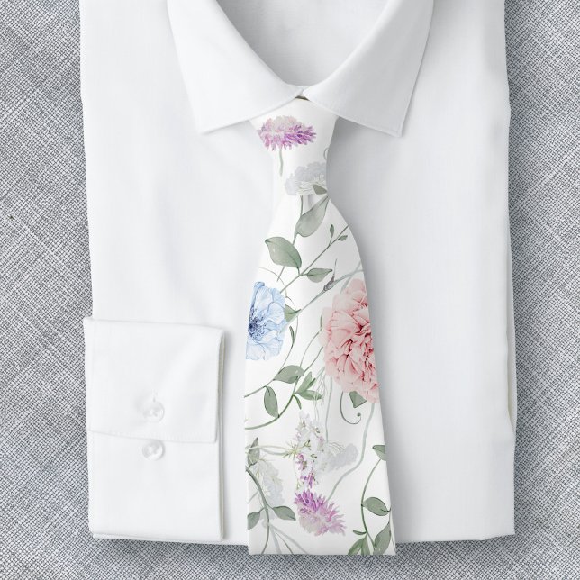 Elegant floral tie (Creator Uploaded)