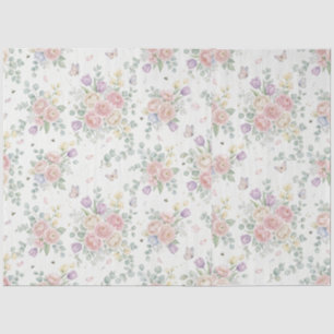 Elegant Floral Tissue Paper