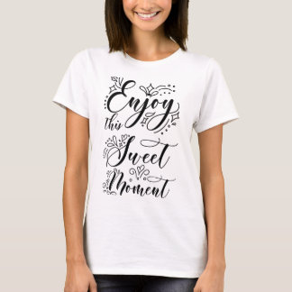 Elegant Floral Vector Design T-Shirt