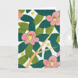 Elegant Floral & Vines Card