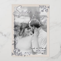 Elegant Floral Vintage Victorian Save the Date