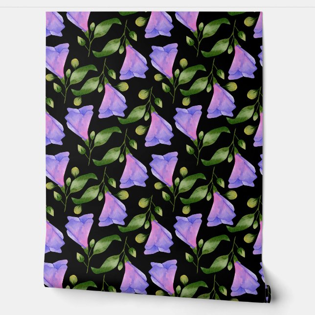 Elegant Floral Wallpaper - Vibrant Flower Patterns (Unrolling)