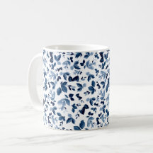 Elegant Floral Watercolor Mug