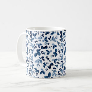 Elegant Floral Watercolor Mug