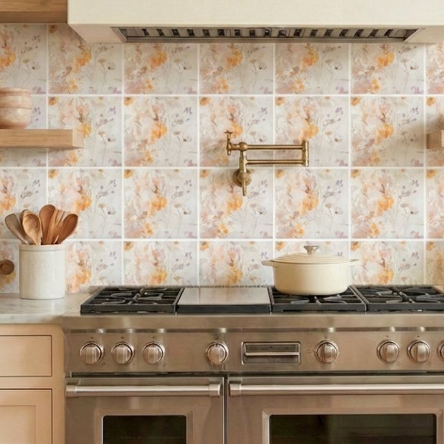 Elegant Floral Watercolor Tile (Creator Uploaded)