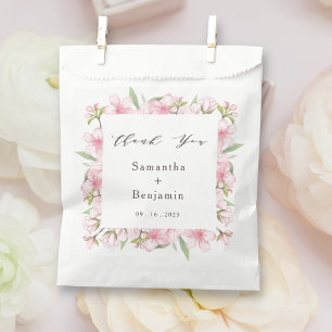 Elegant Floral Wedding Favour Bags