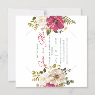 🌸 Elegant Floral Wedding Invitation 🌸