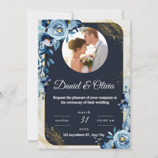 🌸 Elegant Floral Wedding Invitation 🌸