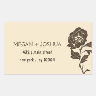 Elegant Floral Wedding Labels -6