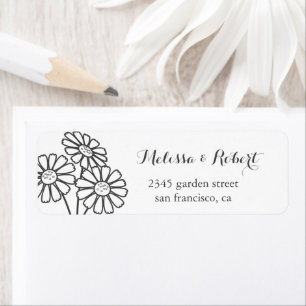 Elegant Floral White Daisies Bouquet Wedding