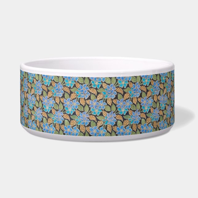 Elegant Flower Blue Periwinkle Floral Classic (Front)