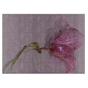 Elegant flower design cutting board