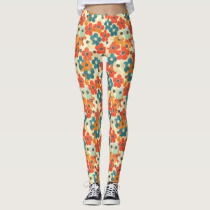Elegant Flower Leggings