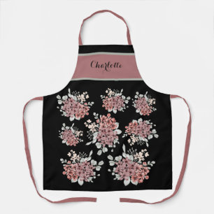 Elegant Flower Spring Bouquet Garden Apron