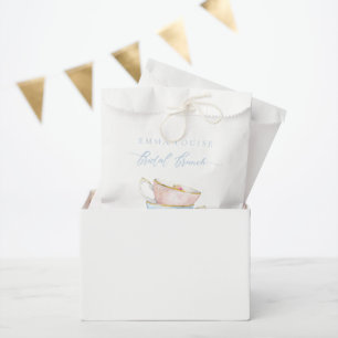 Elegant Flower Tea Bridal Brunch  Favour Bags
